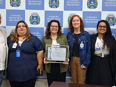 Sebrae-SP recebe Moção de Aplauso da Câmara de Registro