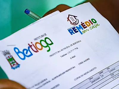Cidade de Bertioga lança o programa 'Remédio em casa' para a população