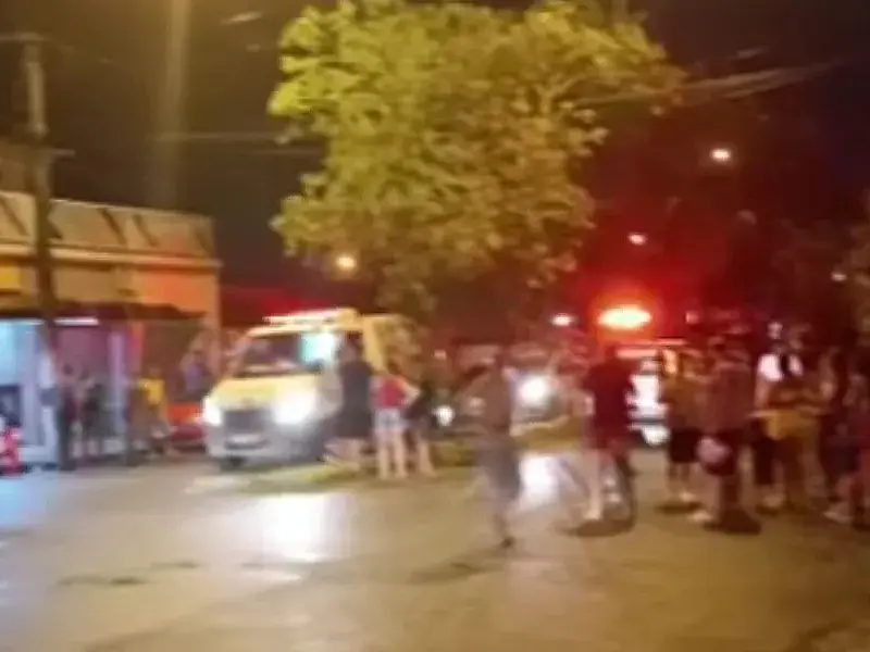 Policial militar é atingido por tiros em bar em São Vicente