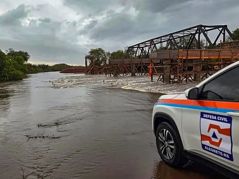 Rio Grande do Sul tem 206 cidades afetadas por fortes chuvas