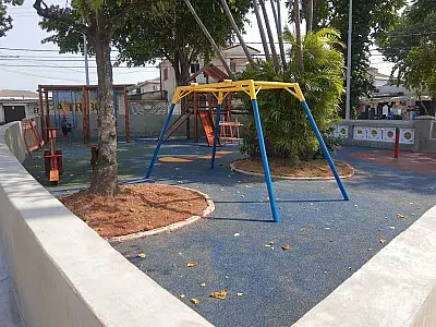 Concluída a primeira etapa de revitalização de praça da Zona Noroeste de Santos
