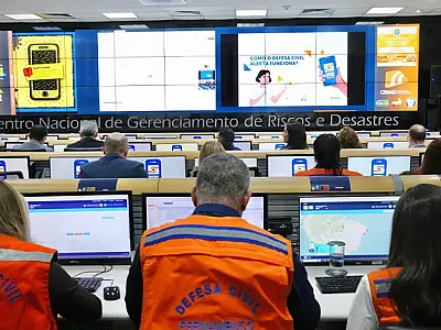Defesa Civil Alerta: Mais de dois mil alertas enviados por meio de tecnologia de ponta