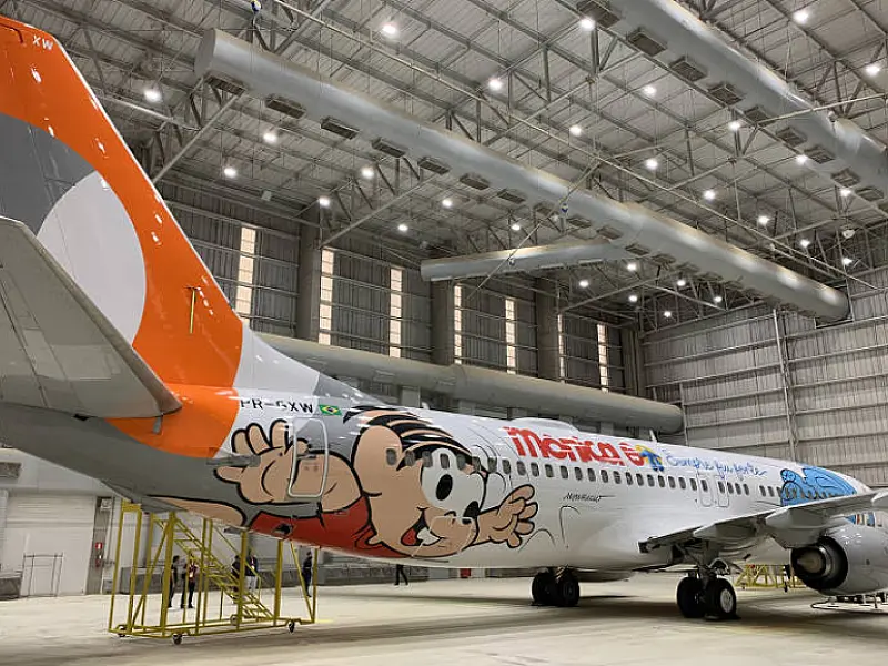 A personagem mais famosa dos gibis faz 60 anos e ganha avião temático na Gol