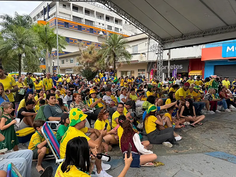 Prefeitura de Mongaguá transmite Brasil x Noruega na Praça Dudu Samba neste domingo (5)