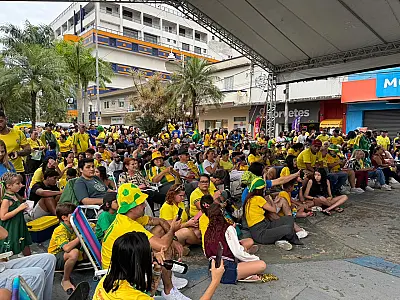 Prefeitura de Mongaguá transmite Brasil x Noruega na Praça Dudu Samba neste domingo (5)