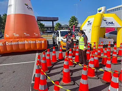 Prevenção de acidentes em rodovias e travessia segura são tema do Maio Amarelo da CNL