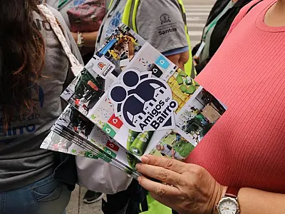 Santos abre inscrições para voluntários do Programa 'Amigos do Bairro'