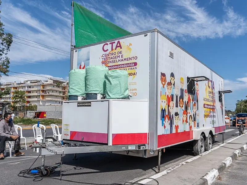 Cidade realiza testagem rápida de ISTs, HIV e hepatites virais em diversos bairros