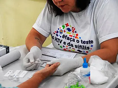 Secretaria de Saúde amplia oferta de testes rápidos de HIV e sífilis  em Praia Grande