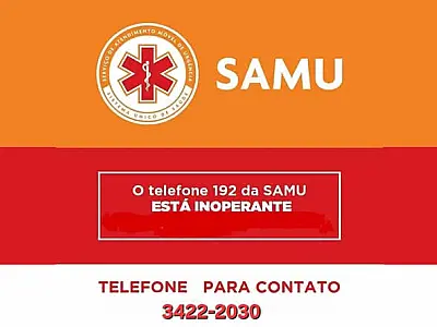 Prefeitura de Peruíbe informa que telefone 192 do SAMU está inoperante no Litoral Sul
