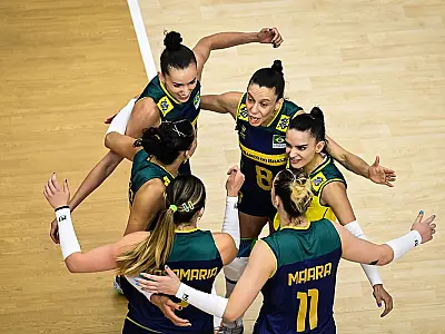 Liga das Nações Feminina: Brasil vira e vence a atual campeã Itália