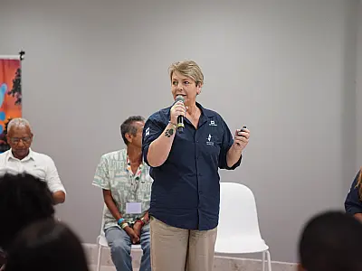 Projeto Mantas do Brasil leva saberes das comunidades pesqueiras da Baixada Santista para a COP30