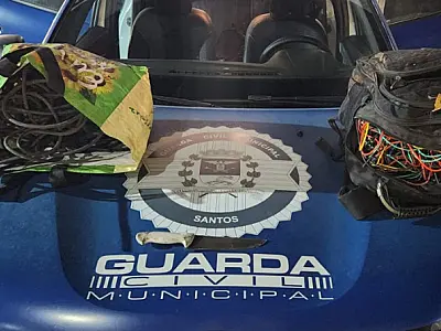 Guarda Municipal de Santos prende dupla por furto no Centro