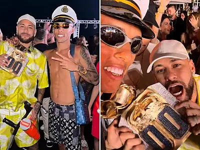Quem é o influencer que deu colar de luxo a Neymar e já foi alvo da PF?