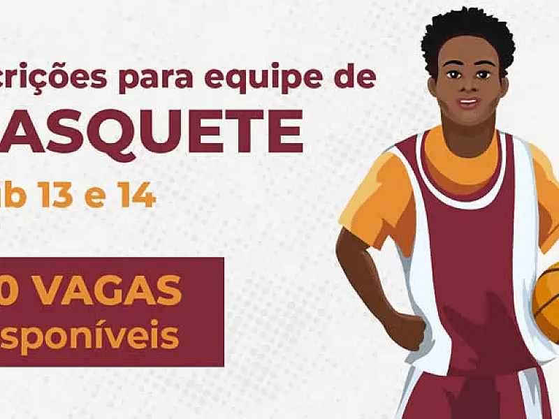 Prefeitura de São Vicente disponibiliza 40 vagas para aulas gratuitas de basquete