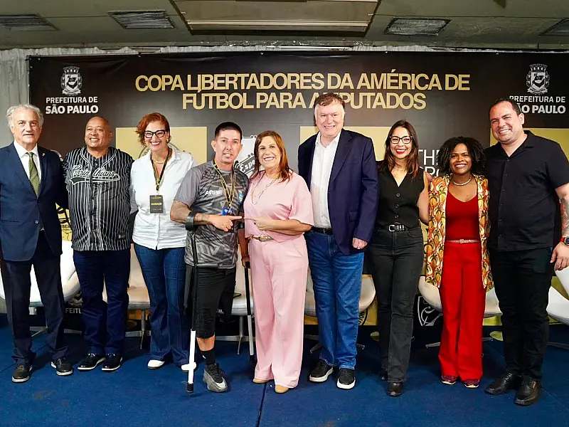 SEDPcD participa da abertura da 1ª Copa Libertadores da América de Futebol para Amputados