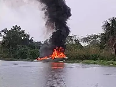 Lancha explode e mata arquiteta em Mato Grosso