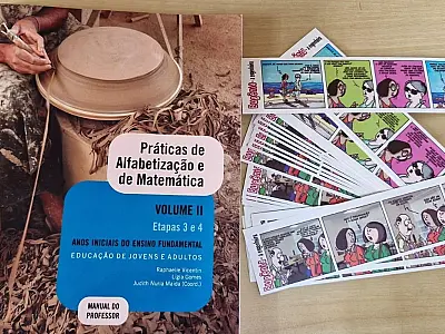 Quadrinhos viram ferramenta de conscientização social na EJA