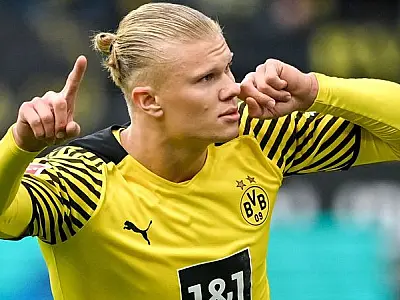 Haaland presenteia jogadores do Dortmund com relógios de R$ 78 mil