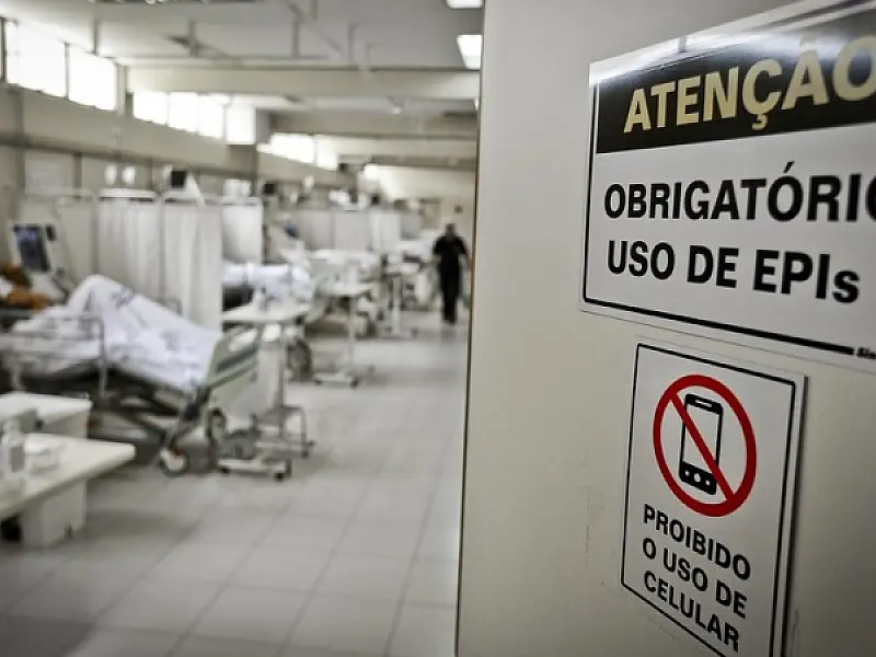 Ocupação de UTIs do SUS para Covid passa de 80% em oito estados e no DF