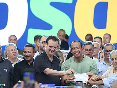 Paulo Alexandre reafirma alinhamento com Tarcísio em evento de filiação ao PSD