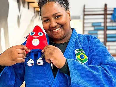 Judoca Bia Souza participa de campanha da Elektro para aumentar doações às famílias atingidas