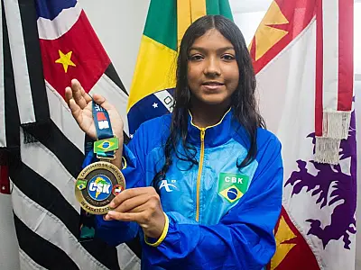 Carateca vicentina representa Seleção Brasileira no Pan-Americano