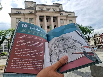 Passeio para crianças no Centro de Santos mostrará detalhes de prédios históricos