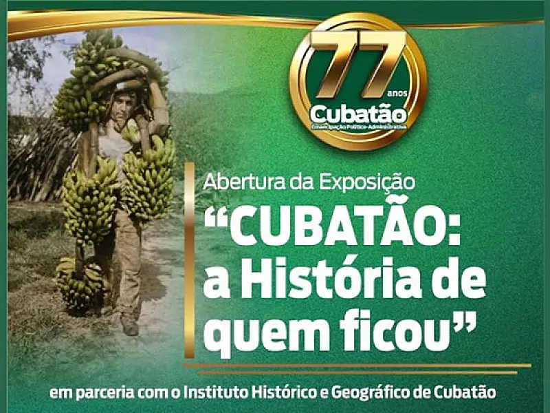 Exposição 'Cubatão: a história de quem ficou' exalta quem moldou a identidade da cidade