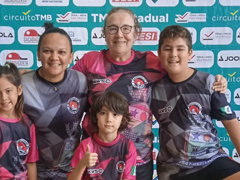 Mesatenistas de Bertioga são destaque em torneio estadual