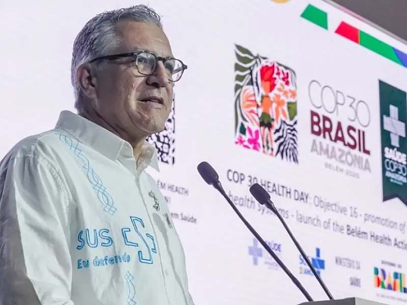 Brasil lança Plano de Ação de Saúde na COP30 em dia marcado US$ 300 milhões destinados ao setor