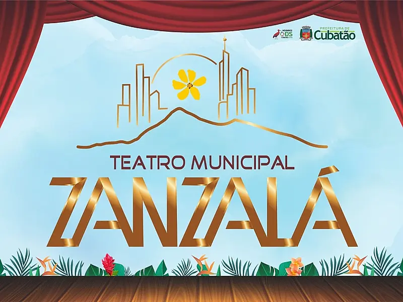Teatro Municipal Zanzalá tem programação neste fim de semana