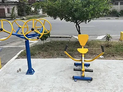 São Vicente promove saúde e bem-estar com instalação de novas academias no Jóquei