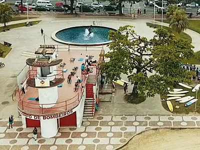 Postos da orla de Santos oferecem opções variadas de Cultura e Esporte