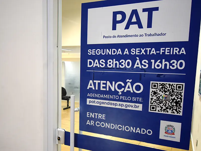 Confira mais de 80 vagas de emprego no PAT Praia Grande