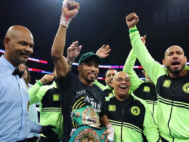 Robson Conceição é campeão mundial no boxe profissional nos EUA