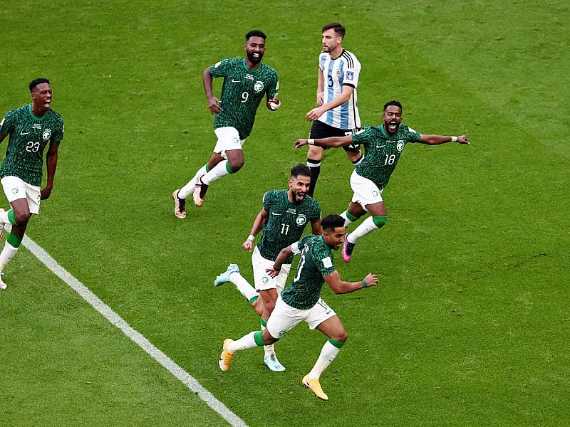 Arábia Saudita bate Argentina de Messi em 1ª zebra da Copa do Catar