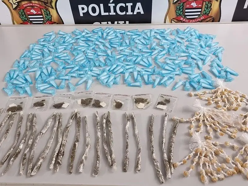 Polícia Civil prende responsável por depósito de drogas que eram distribuídas na região