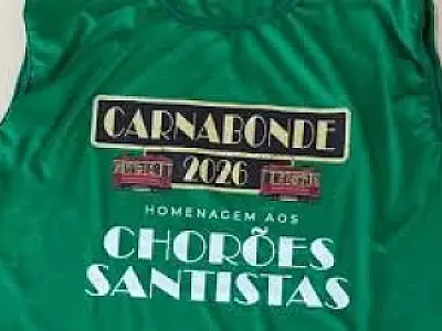 Camisa oficial do Carnabonde de Santos será trocada por achocolatado
