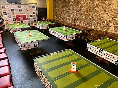 Dia dos Pais terá competição de futebol de botão no Shopping Parque Balneário