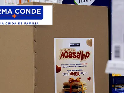 Farma Conde lança Campanha do Agasalho 2025 com mais de 500 pontos de arrecadação
