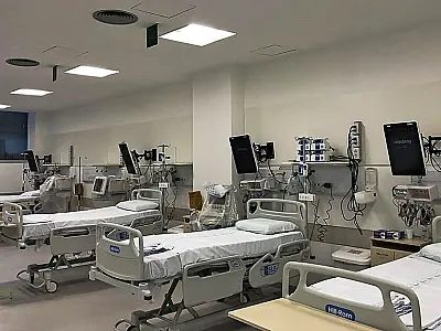 Ocupação de UTIs para covid-19 fica abaixo de 60% em todo país