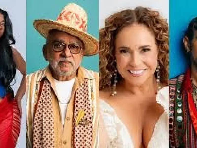 Daniela Mercury na "Varanda pelo Clima" no Círio de Nazaré, em Belém