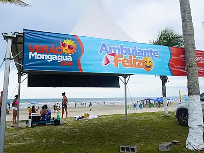 Programa Ambulante Feliz encerra janeiro com resultados concretos e ordenamento nas praias