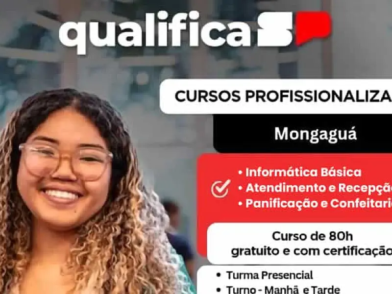 Mongaguá oferece cursos gratuitos do Programa Qualifica SP