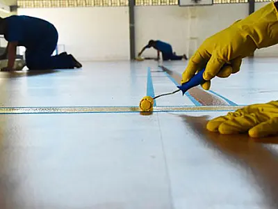 Quadra do Ginásio Aloha é revitalizada e recebe piso especial para prática esportiva