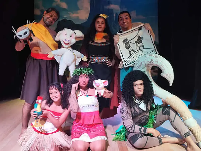 Lilo e Stitch e Moana 2 são atrações no Teatro Braz Cubas, em Santos