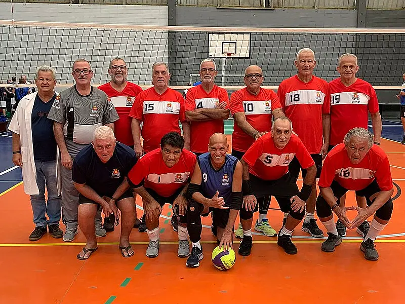 Time do Guarujá estreia nos Jogos da Melhor Idade com vitórias