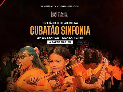 Cubatão Sinfonia marca a abertura do ano letivo com apresentações no Teatro Zanzalá