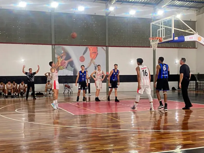 Basquete masculino disputa final da Liga da Baixada contra Mongaguá